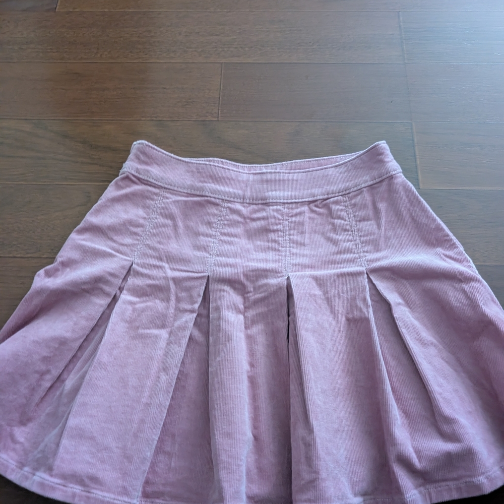 GAP Light Pink Corduroy Mini Skirt
